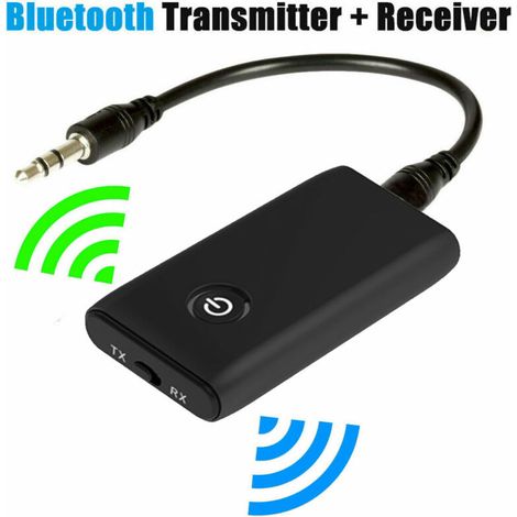 Kabelloser Bluetooth 5.0 Sender Und Empfänger Mit 3,5-mm-klinkenanschluss, Aptx- Und Usb-codecs Für Kopfhörer, Lautsprecher Und Audiogeräte