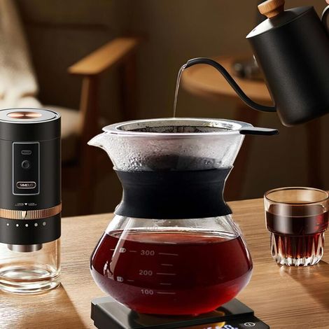 Wiederverwendbarer Kaffeefilter Aus Edelstahl – Permanenter, Papierloser Filter, Leicht Zu Reinigen, Ideal Für Handwerklich Hergestellten Kaffee