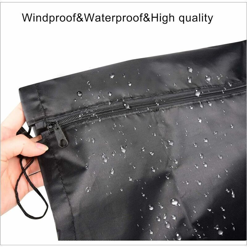 Wasserdichte Trocknerabdeckung Mit Reißverschluss – Hergestellt Aus 210d Oxford-gewebe, Wind- Und Feuchtigkeitsbeständig (168 × 30 Cm)