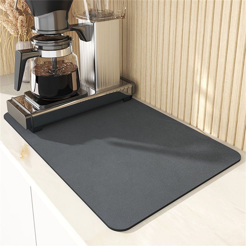 Abtropfmatte Für Kaffeemaschinen 40 X 50 Cm – Super Saugfähig, Schnelltrocknend, Aus Nanofaser, Maschinenwaschbar, Ideal Für Spülbecken Und Küchen