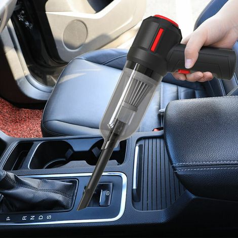 Leistungsstarker, Kabelloser Und Tragbarer Staubsauger Für Auto, Büro, Haushalt, Nass- Und Trockenreinigung, Waschbare Filter, Wiederaufladbar