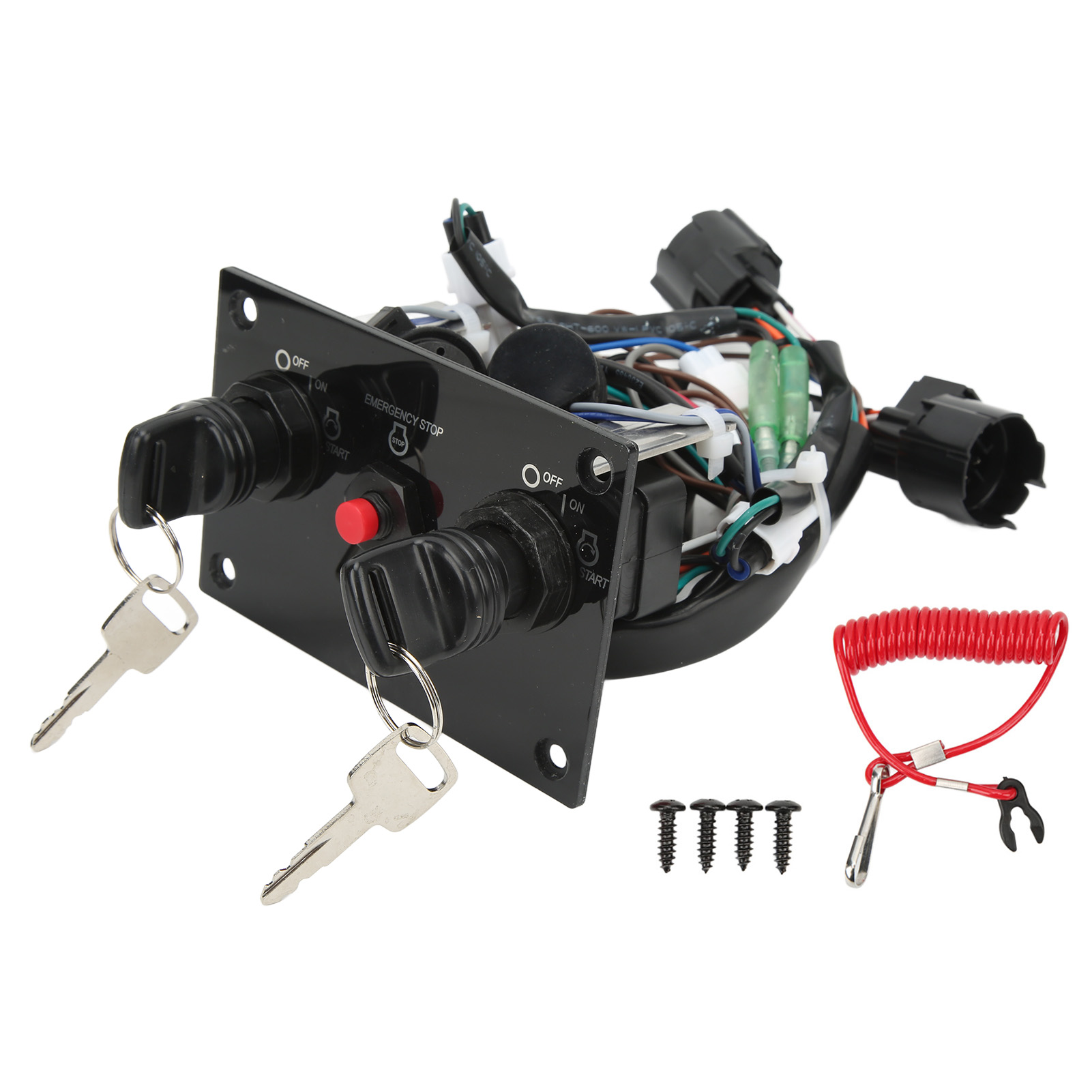 Außenbord-doppelmotor-schalttafel-baugruppe 37100-96j14, Ersatz Für Suzuki