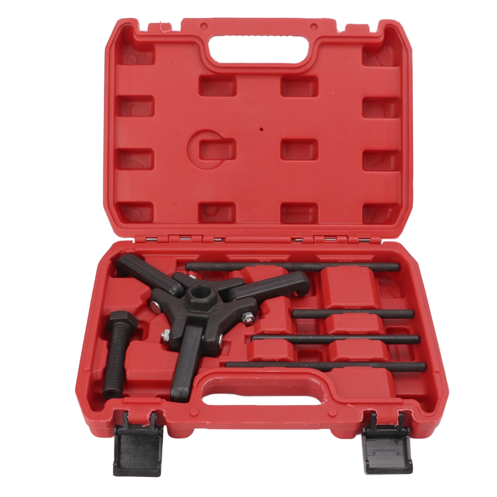 6-teiliges Harmonic Damper Pulley Puller Kit Carbon Steel Black Oxide Finish Balancer Repair Tools