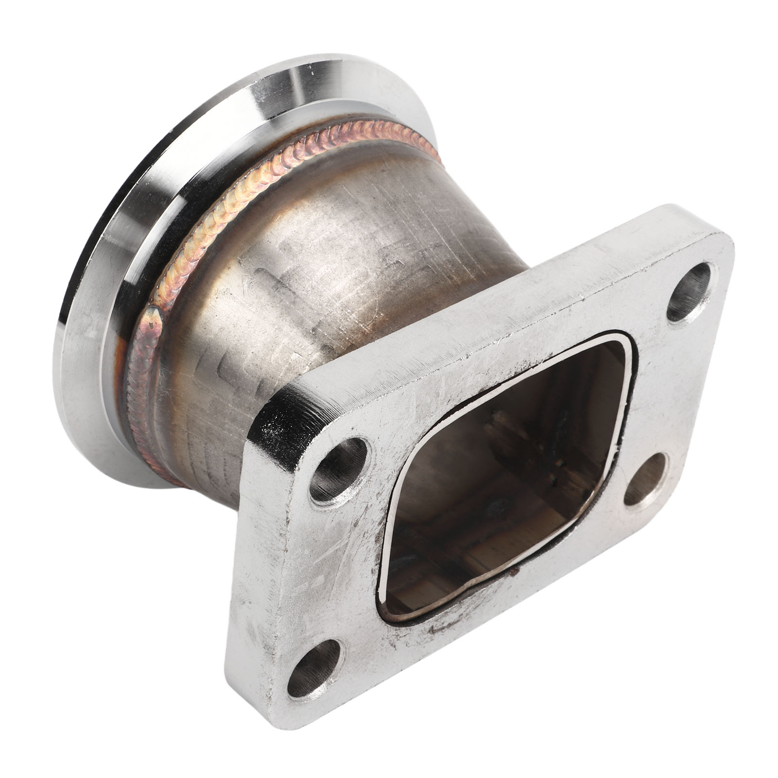 3-zoll-v-band-flanschadapter, Edelstahl, Rostfrei, Glatter Fluss, Hohe Festigkeit, Autozubehör, Passend Für T3 Turbo