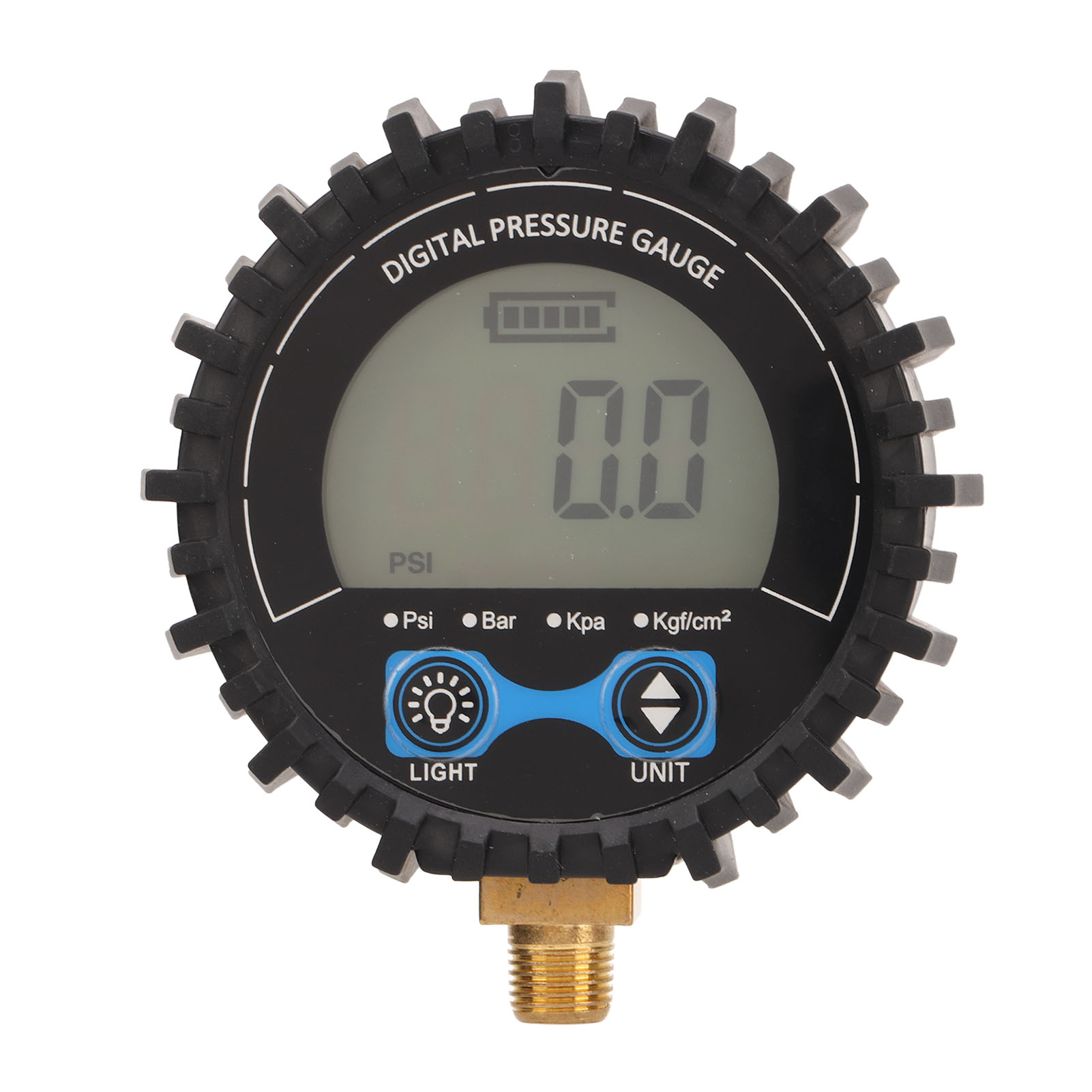 Reifenfüller, Digitales Manometer, Präzise, ​​4 Einheiten, Umschaltbar, Geringer Verschleiß, Für Pkw, Lkw, Motorräder, Trails, Suvs, Wohnmobile