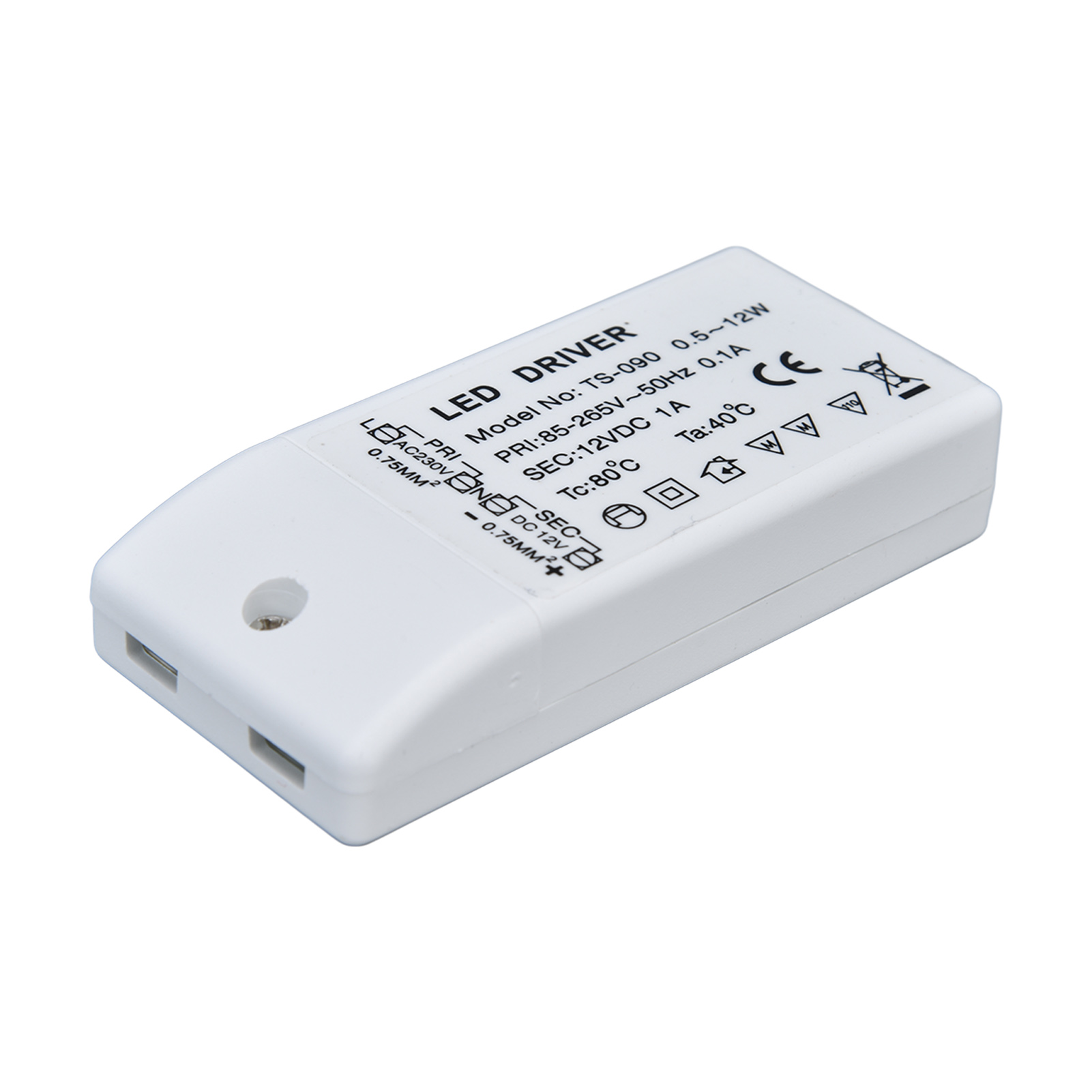 Led-treiber 12w 12v Dc 1a Leistungstransformator Lampe Konstantstromantrieb Ac 85-265v