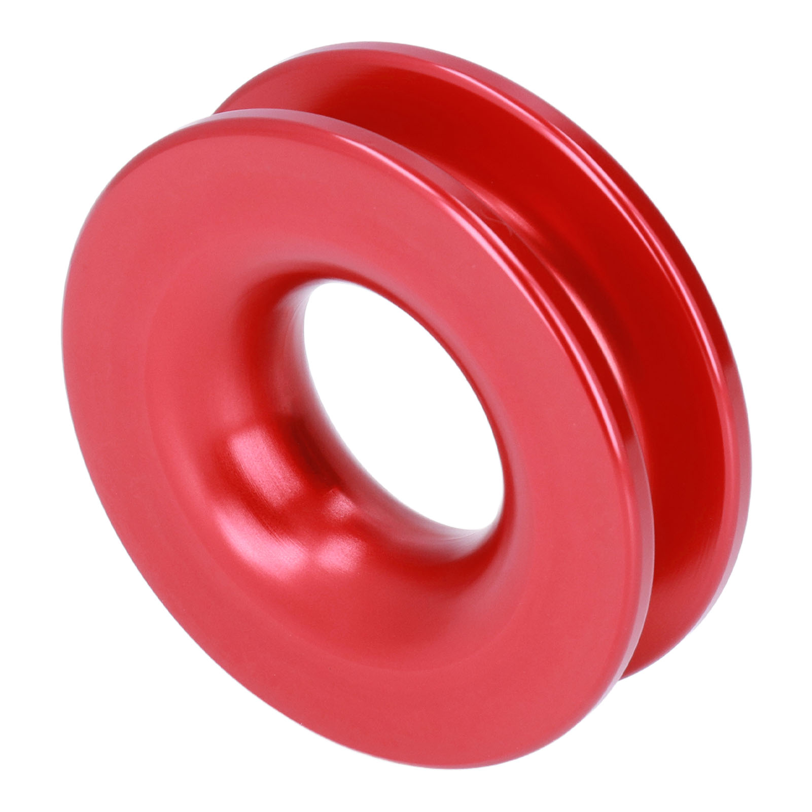 Recovery Ring Winch Snatch Pulley Aluminiumlegierung Für Atv Utv Truck Marine Boat Shacklesred