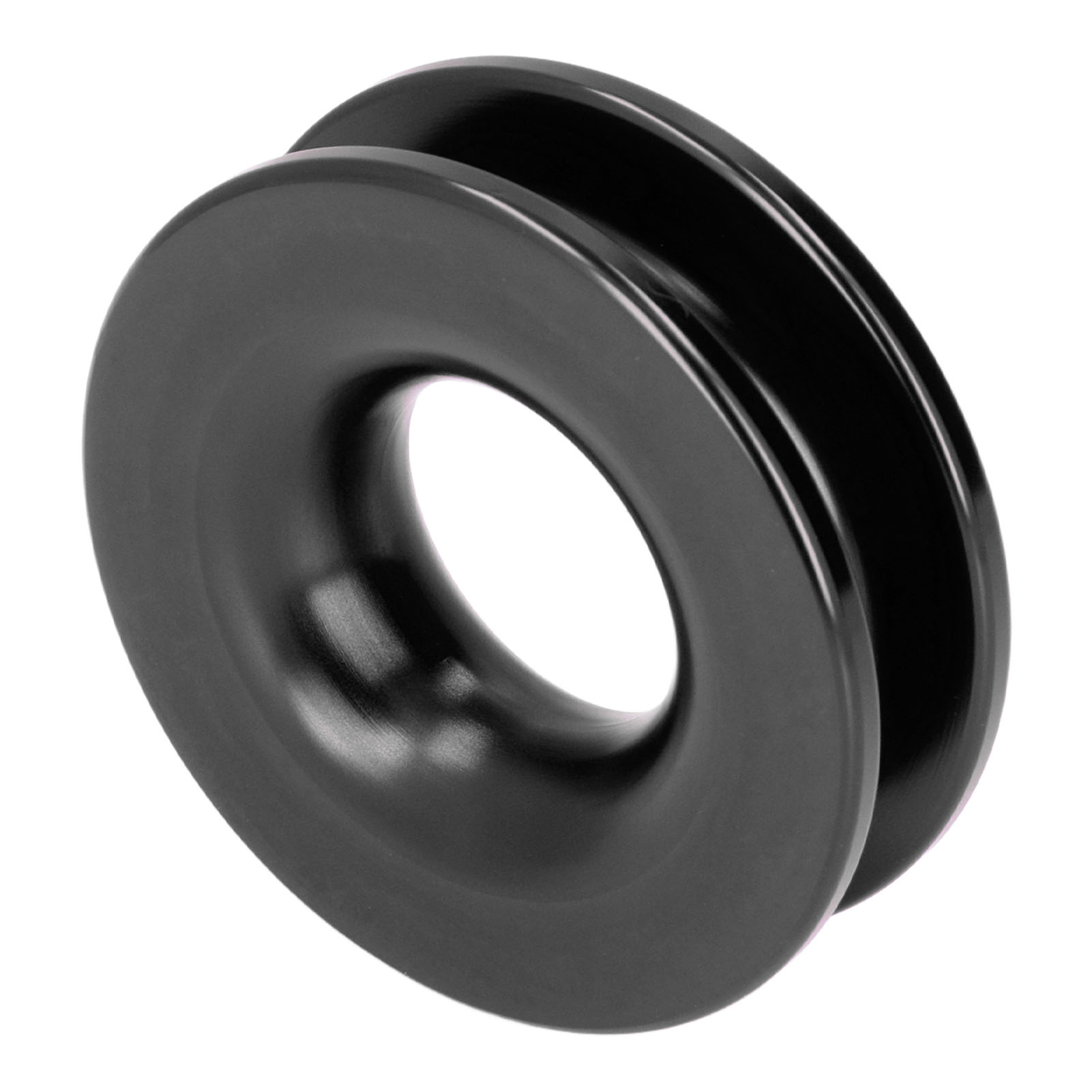Bergungsring, Winden-umlenkrolle, Aluminiumlegierung Für Atv, Utv, Lkw, Marine, Boot, Schäkel, Schwarz