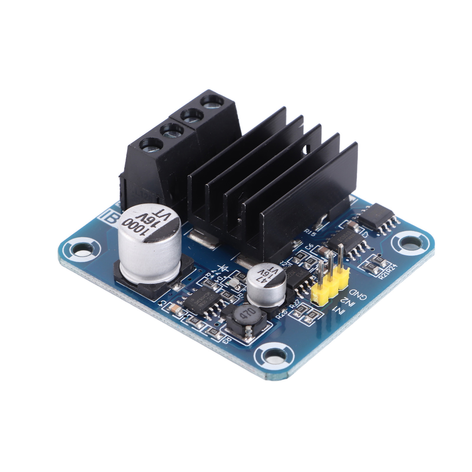 Motorsteuerung, 50 A 1,7 X 1,9 X 0,8 Zoll Antriebssteuerungsplatinenmodul, Einkanalig Kompatibel Zum Schutz Des Mikrocontrollers