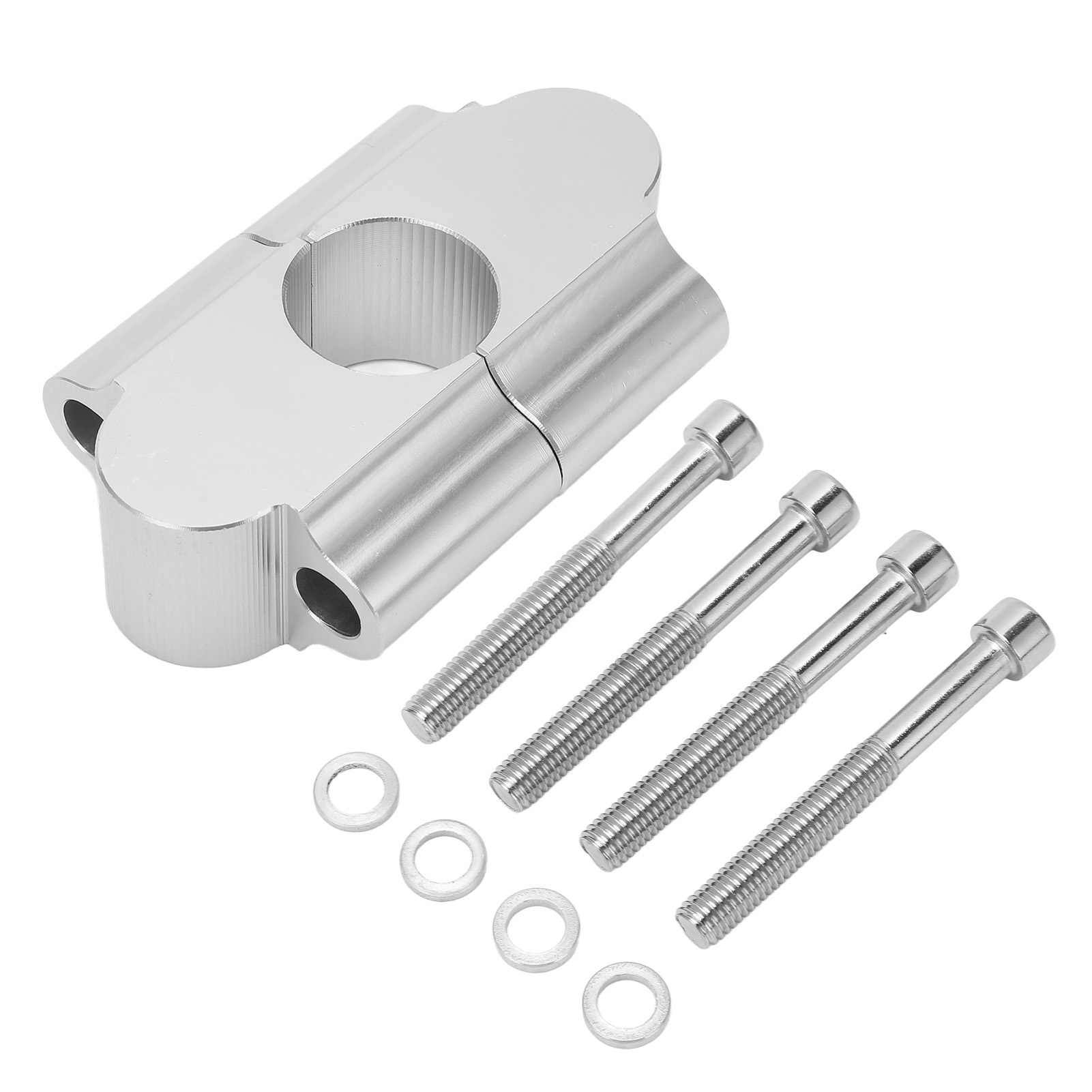 22 Mm Lenker-riser-klemme, 30 Mm Hubhöhe, Ersatz Für Suzuki Rm125 Rm250 Rmz250 Rmz450 Rmx450z, Silber