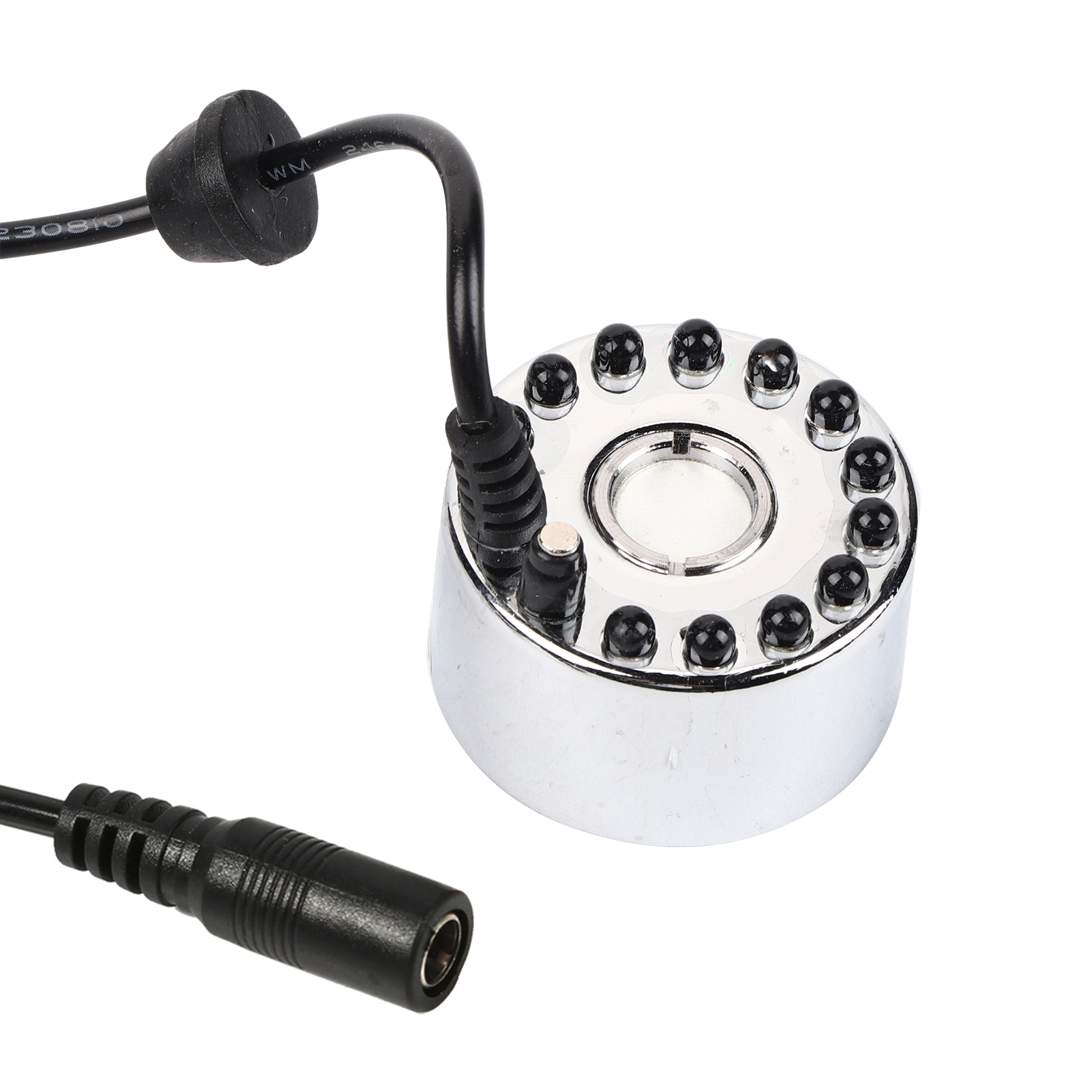 24 V Farbwechselnder Ultraschall-nebelhersteller, Wasserfontäne, Zerstäuber, Luftbefeuchter Ohne Adapter