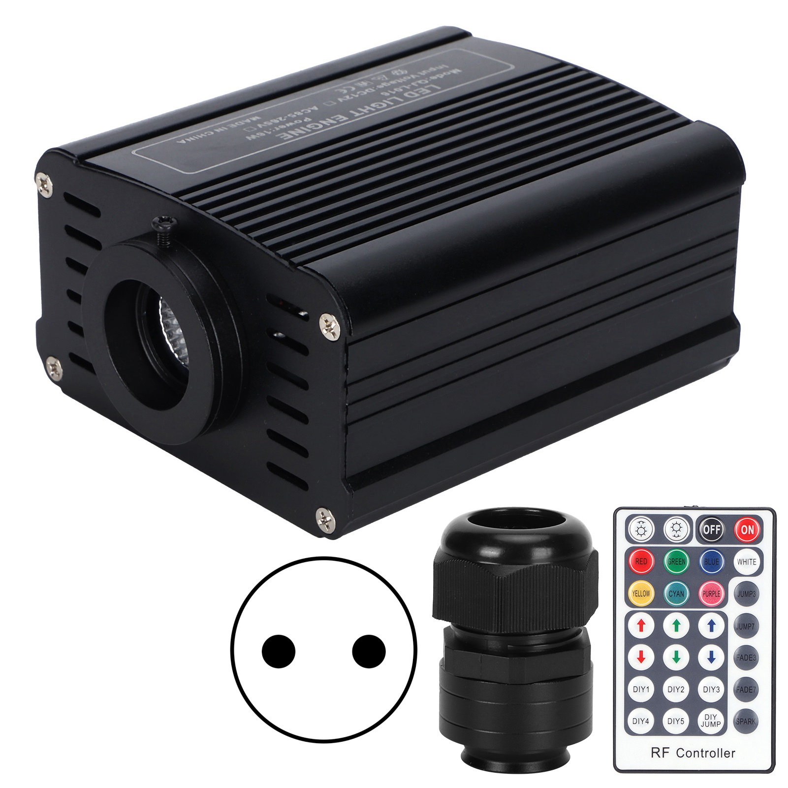 16w Rgbw Led Fiber Optic Light Engine Kit Deckenbeleuchtung Für Zuhause Und Schlafzimmer