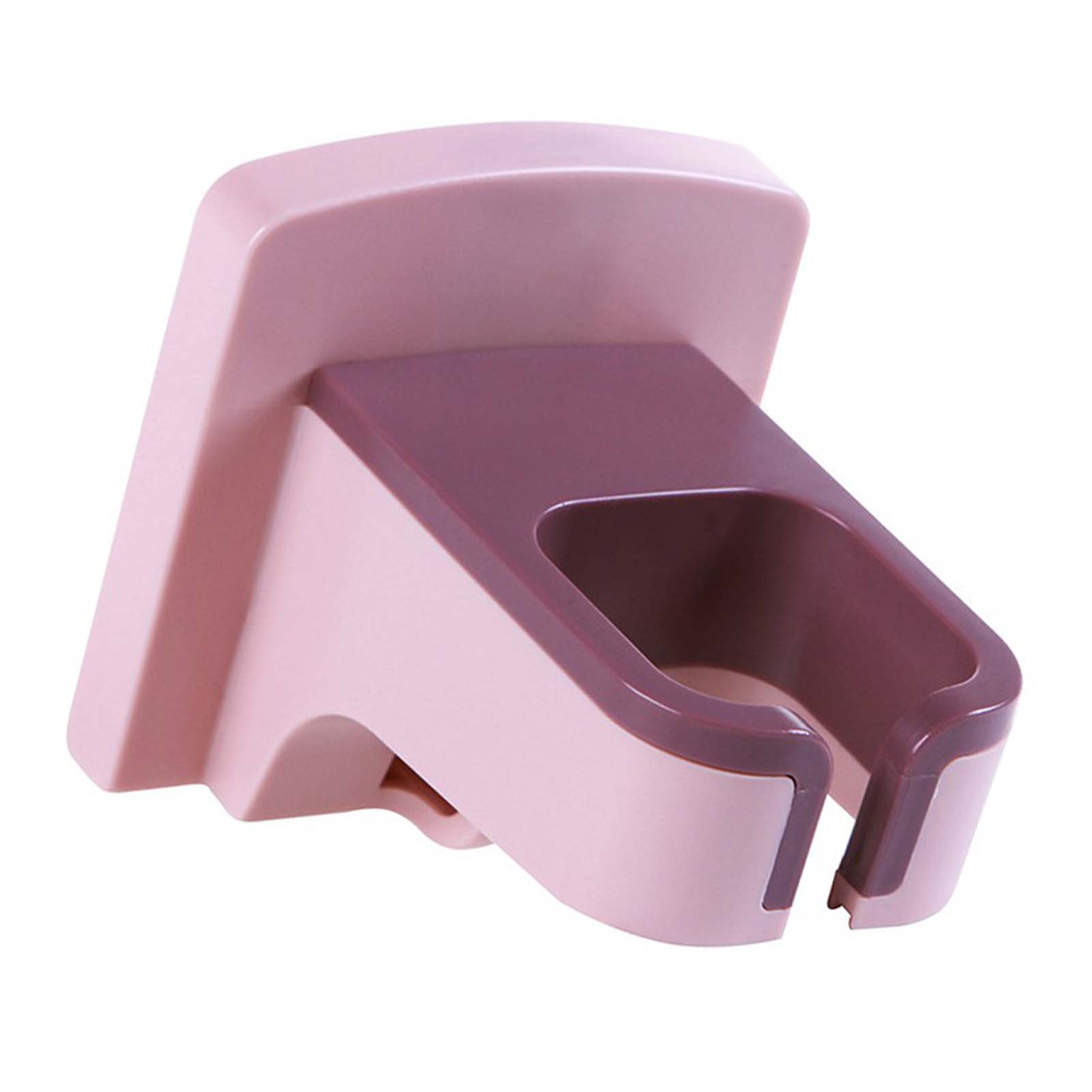 An Der Wand Montierter Haartrocknerhalter, Stanzfrei, Selbstklebend, Für Badezimmer, Waschraum, Rosa