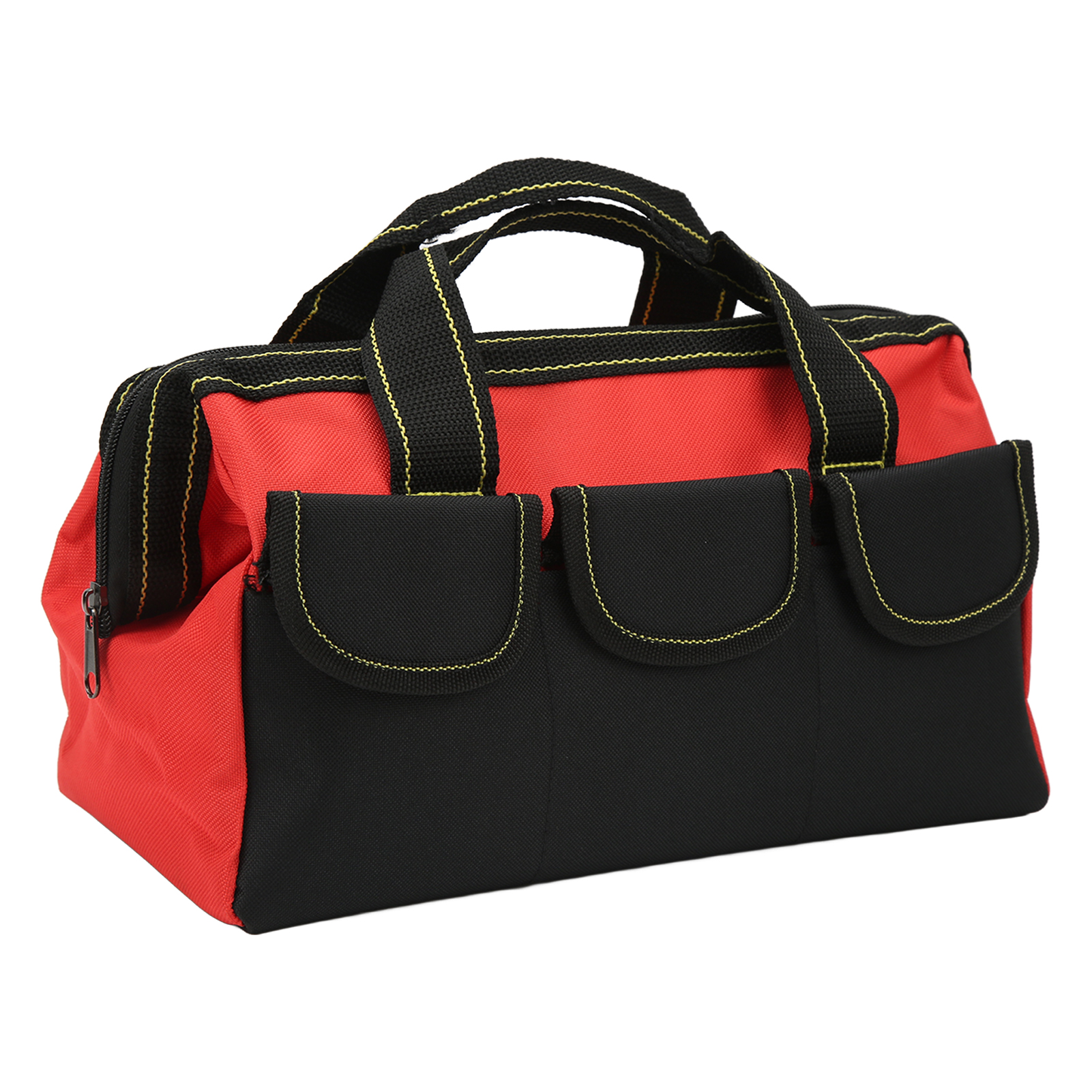 16-zoll-werkzeugaufbewahrungstasche, Breite Öffnung, Robust, Wasserdicht, Tragbare Handtasche, Rot