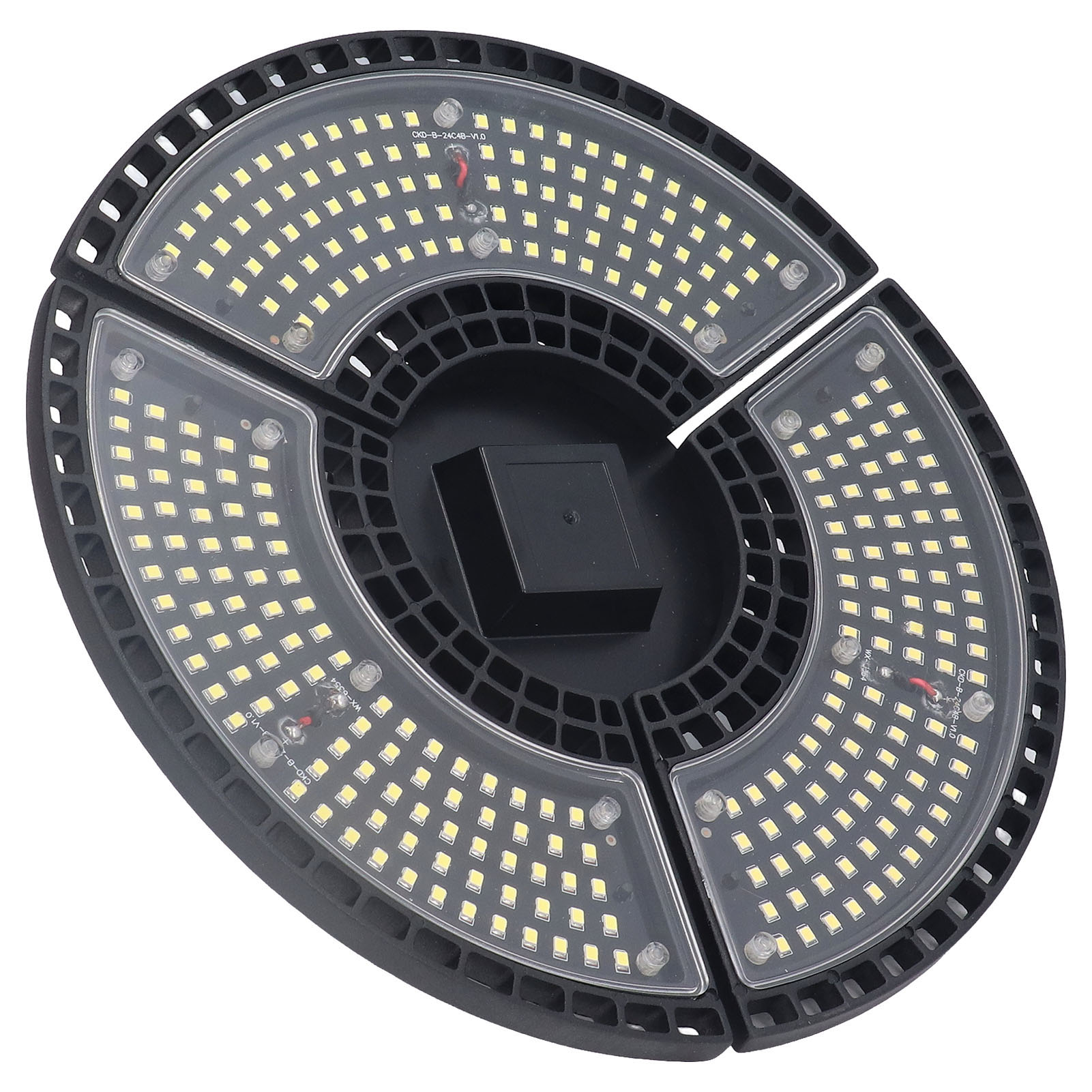 Led-erkerlicht, 60 W, Wasserdicht, 288 Lampenperlen, Faltbar, 3-blatt, E26, E27, Garage Für Keller, 100 Bis 277 V