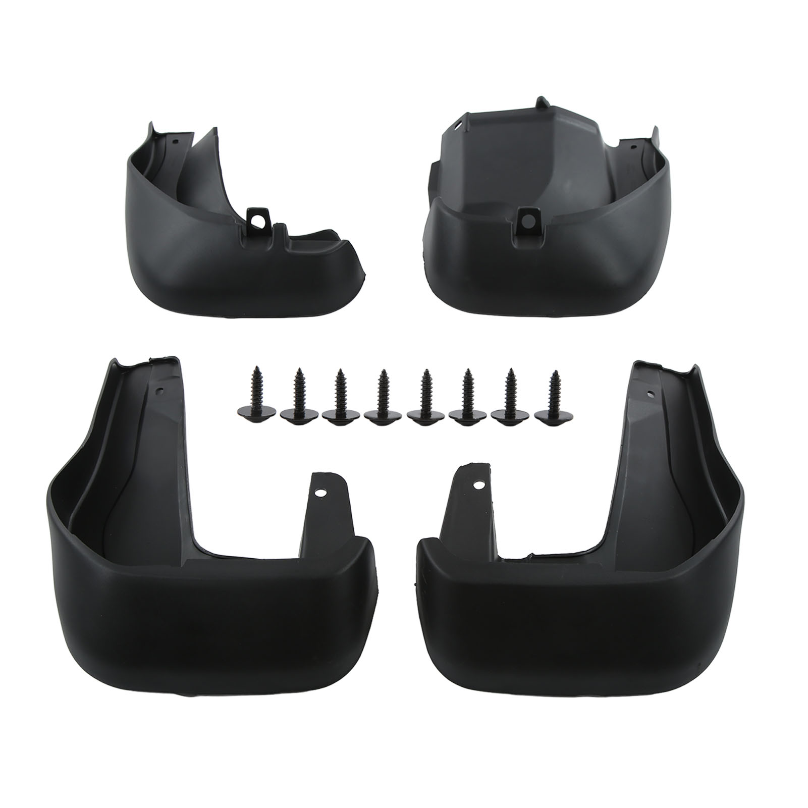 4-teiliges Set, Auto-kotflügel Vorne Und Hinten, Spritzschutz, Schmutzfänger, Schwarzer Ersatz Für Crv 2012–2016