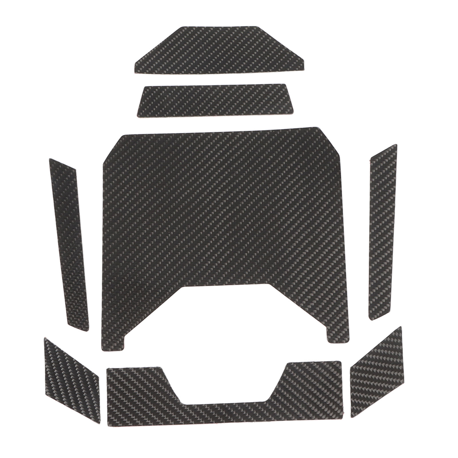 Mittelkonsolen-aufbewahrungsbox-abdeckung, Verkleidung Aus Kohlefasermaterial, Ersatz Für Polaris Rzr Pro Xp 2021+