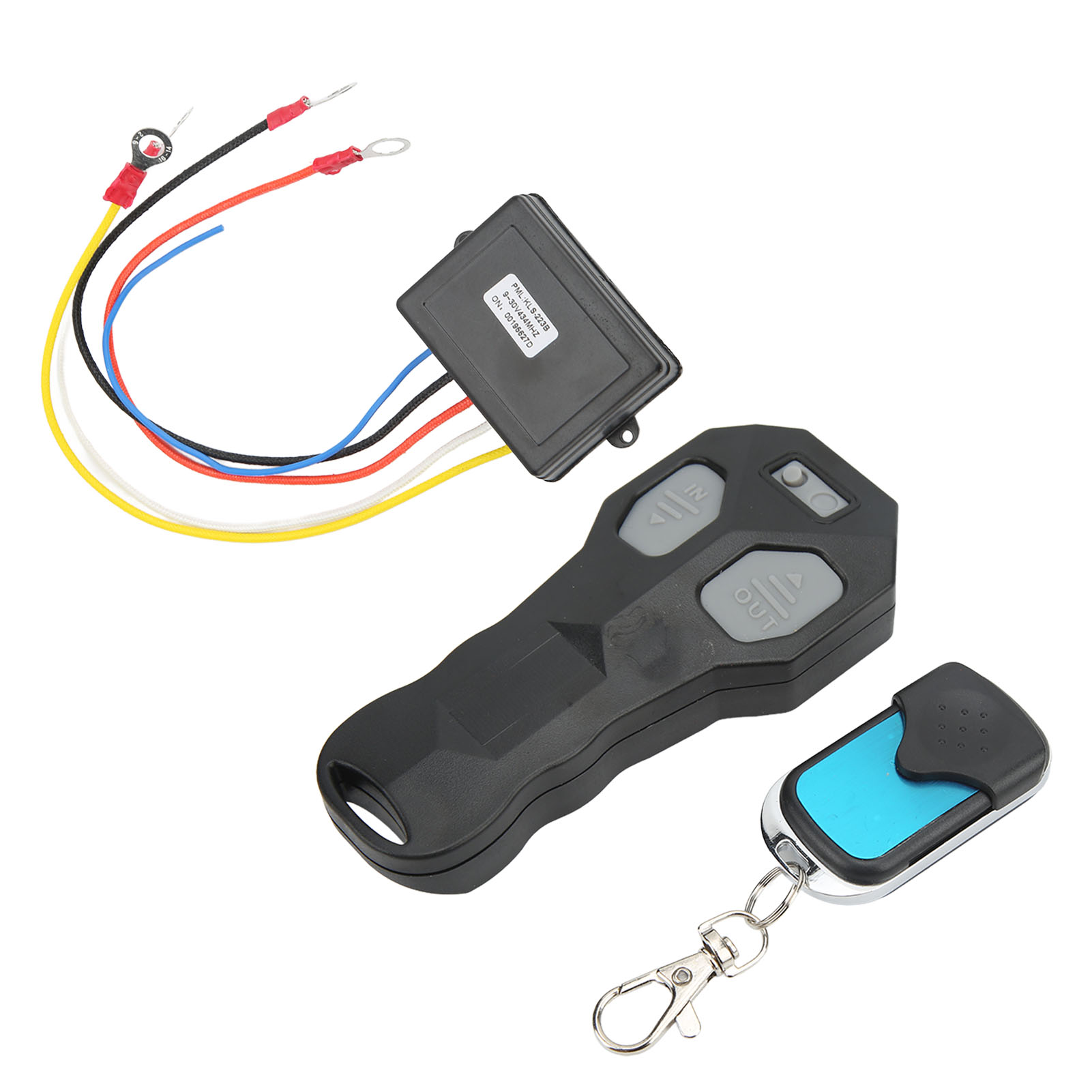 9-30v 75ft Kabelloses Winden-fernbedienungsset 434mhz Empfänger Wasserdichter Handschalter Für Auto Atv Lkw