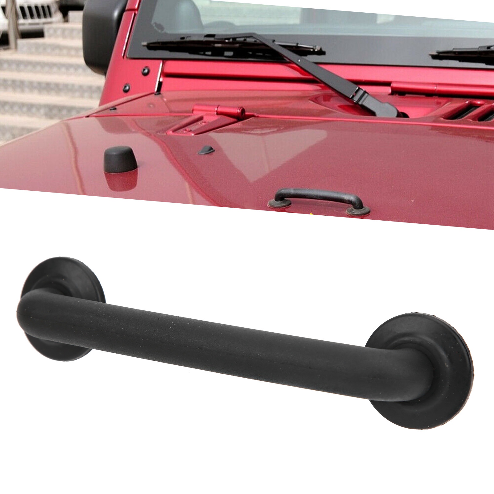 Auto-haltehalterung Für Motorhaube/windschutzscheibe, Teil 55176422, Passend Für Jeep Wrangler Jk 07–18 / Tj 97–06