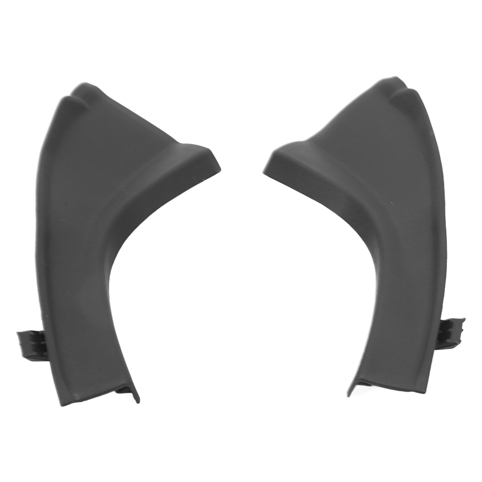 Frontwischer-seitenverkleidungsverlängerungs-dichtungsabdeckungsverkleidung 53867 42012, Rechts Links, Schwarz, Passend Für Rav4 2006 Bis 2012