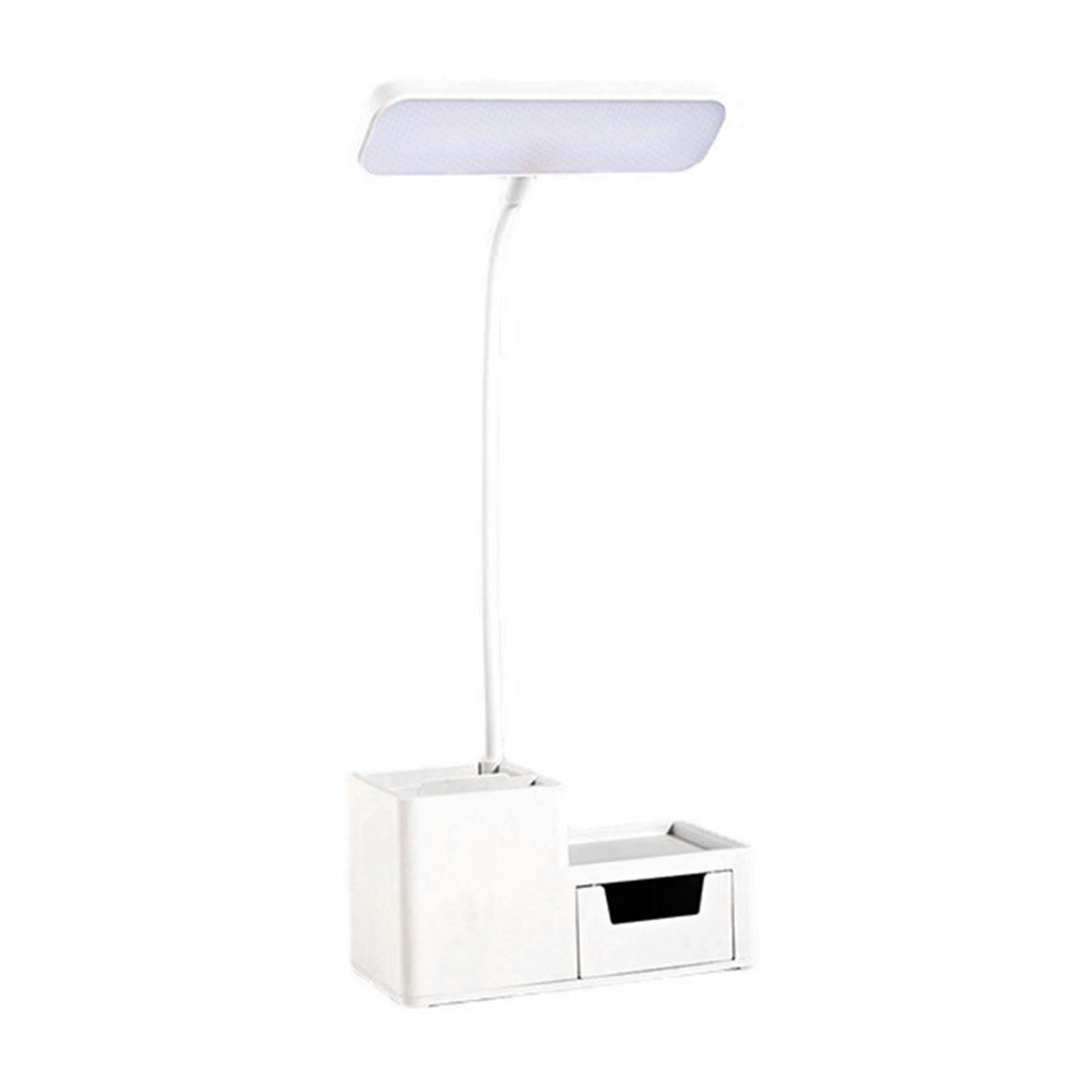 Lampe De Bureau Led Dimmable Toivize Modèle Compact Éclairage Doux Réglable 3 Températures Avec Support Stylo Et Smartphone