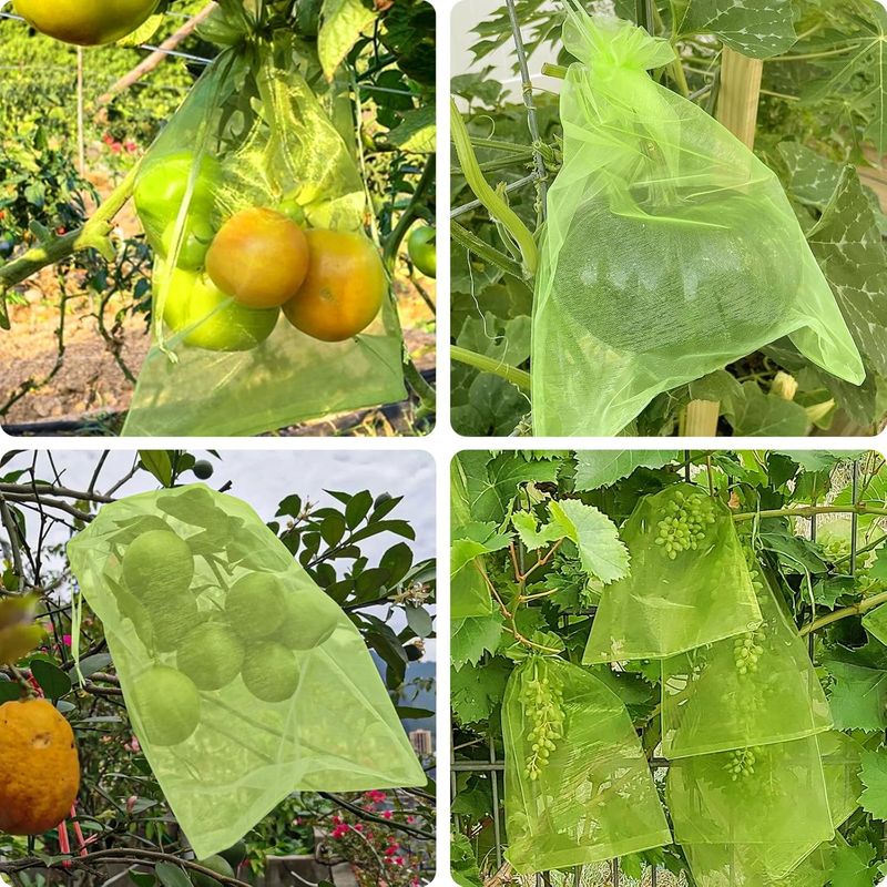 Fruchtschutzbeutel, Traubenschutzbeutel, 50 Stück 30x40cm, Fruchtschutzbeutel Zum Schutz Von Weintrauben Vor Hornissen Und Vögeln