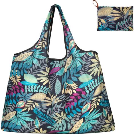 Faltbare Einkaufstasche, Wiederverwendbare Einkaufstasche, 50 X 66 Cm, Leichte Handtasche Zum Einkaufen