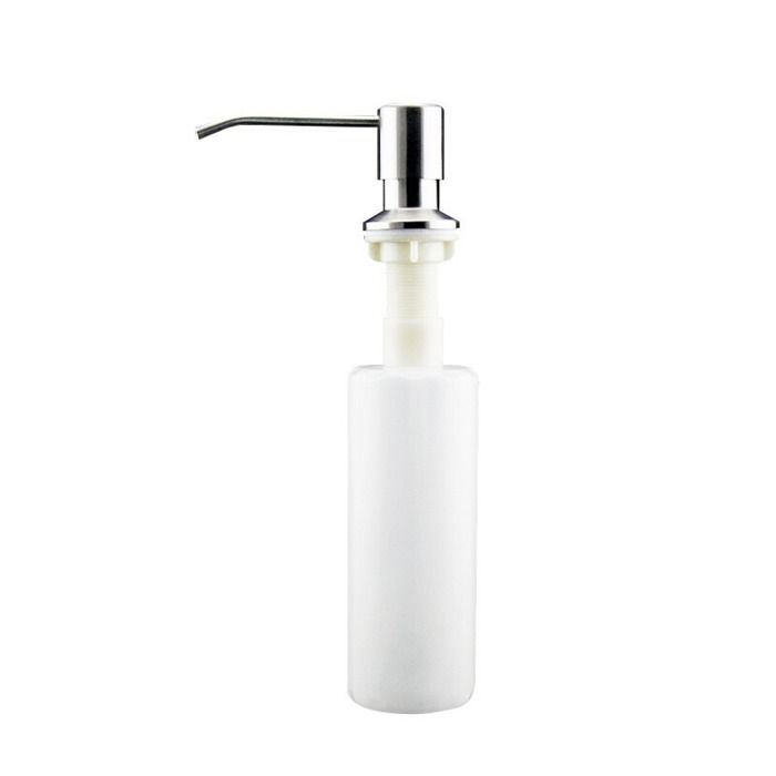 Flüssigseifenspender – Silber – 500 Ml – Edelstahl – Schwenkbares Design