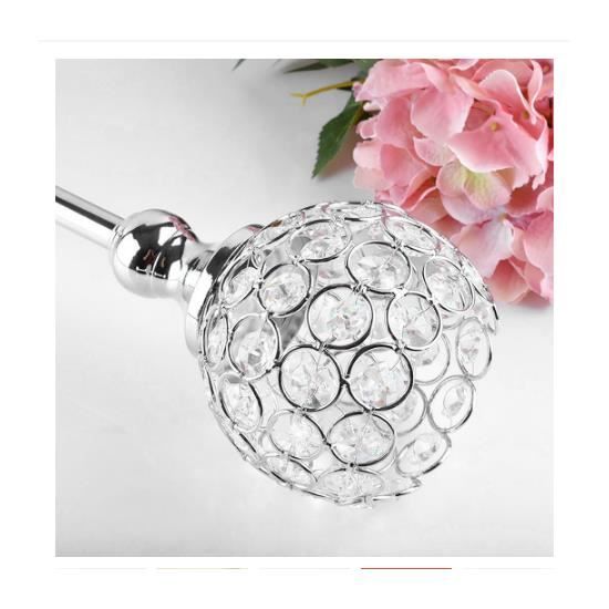 Kronleuchter - 300 Mm - Kristall - Versilbertes Metall - Dekorativ