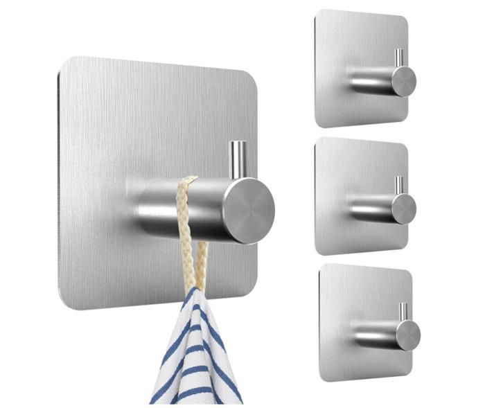 Haftklebehaken Für Die Wand Im Badezimmer, Bohrfreier Handtuchhalter Für Die Küche, Klebehaken Für Mäntel, Selbstklebende Halterunge