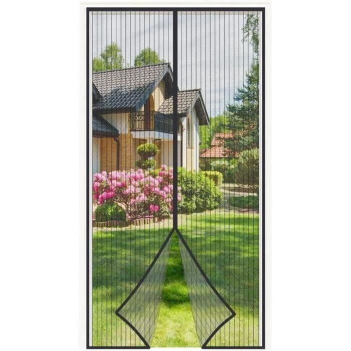 Mückenschutzvorhang Für Türen, Magnetisch – Marke – Modell – Maße 90 X 210 Cm – Verstellbar – Magnetbefestigung