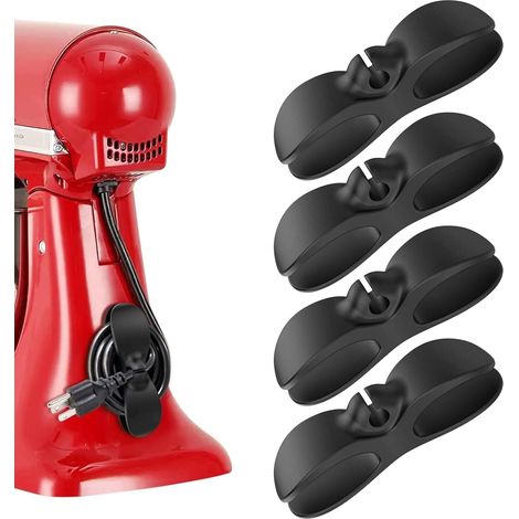 Kabelorganizer, 4er-pack Kabelorganizer Für Elektrogeräte, Kabelhalter Für Haushaltsgeräte, Mixer, Kaffeemaschine