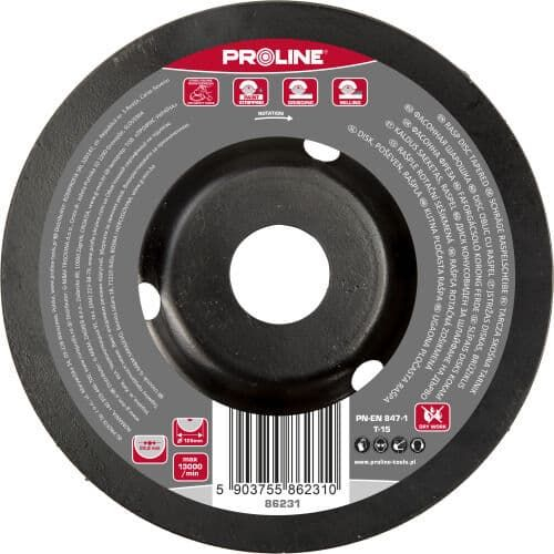Raspelscheibe Proline Profix Tapered A 125 Mm Trockenanwendung