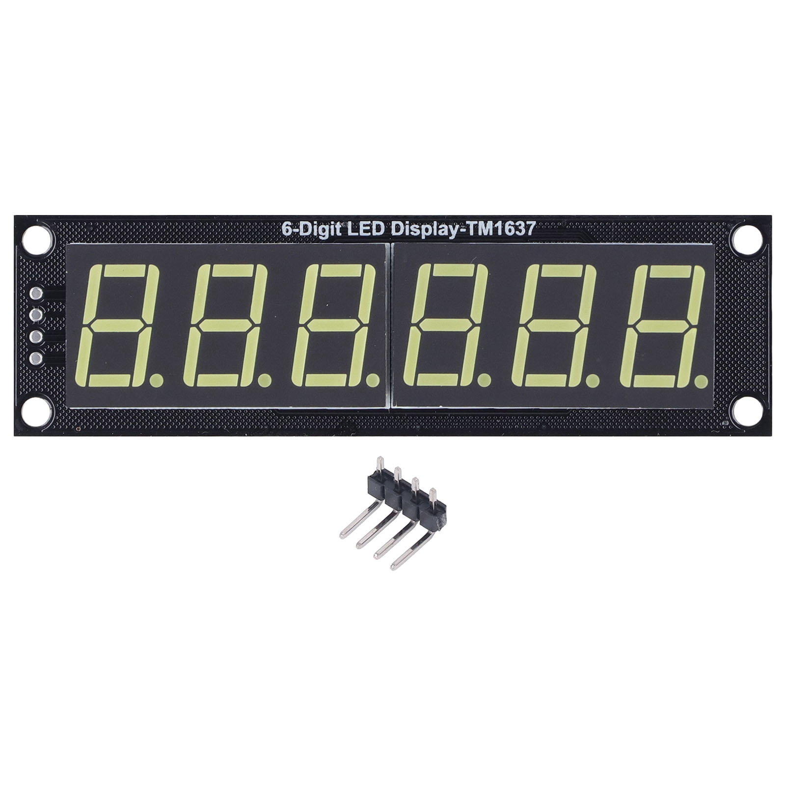 6-stellige Led-digitalanzeige