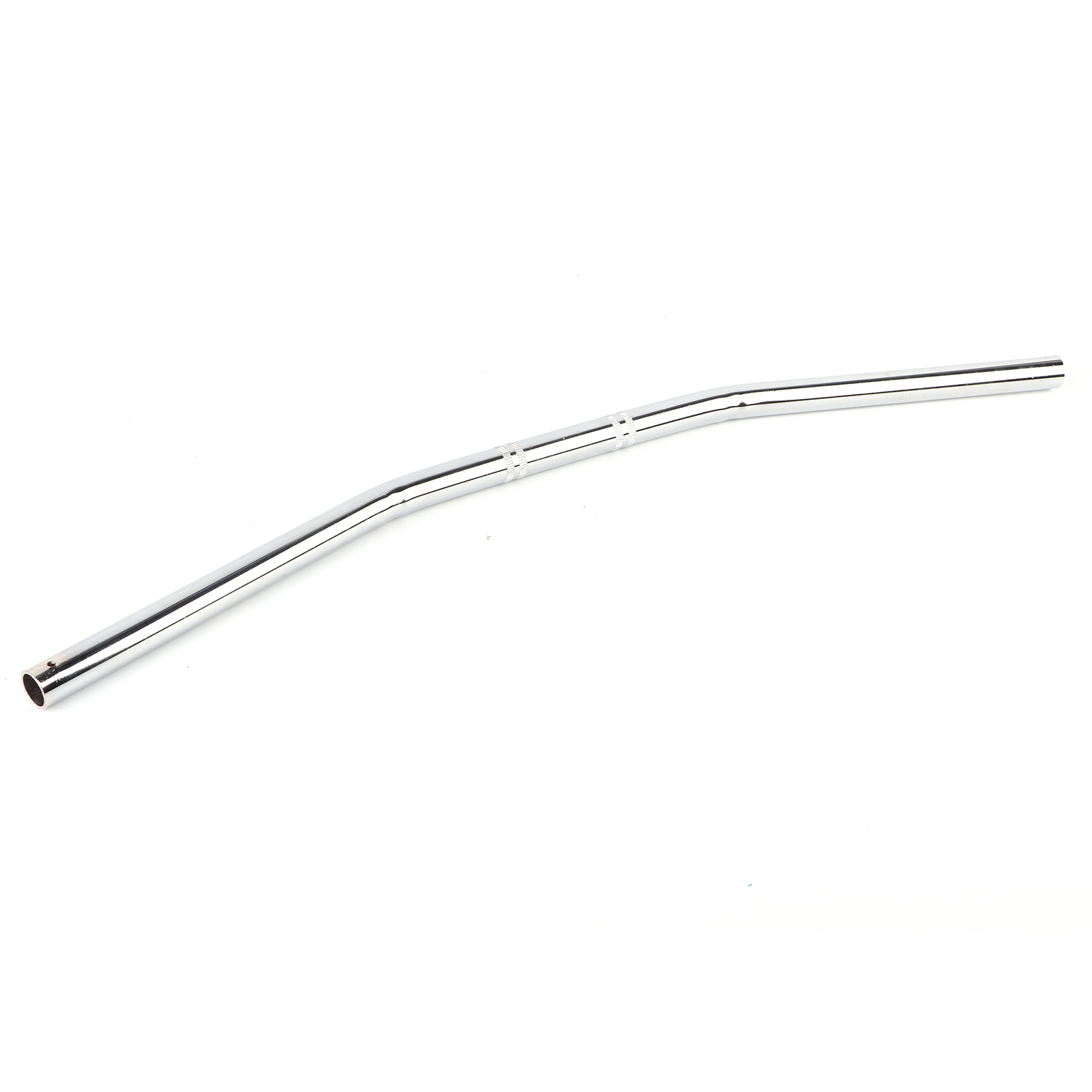 7/8 Zoll (22 Mm) Gebogener Retro-motorrad-silber