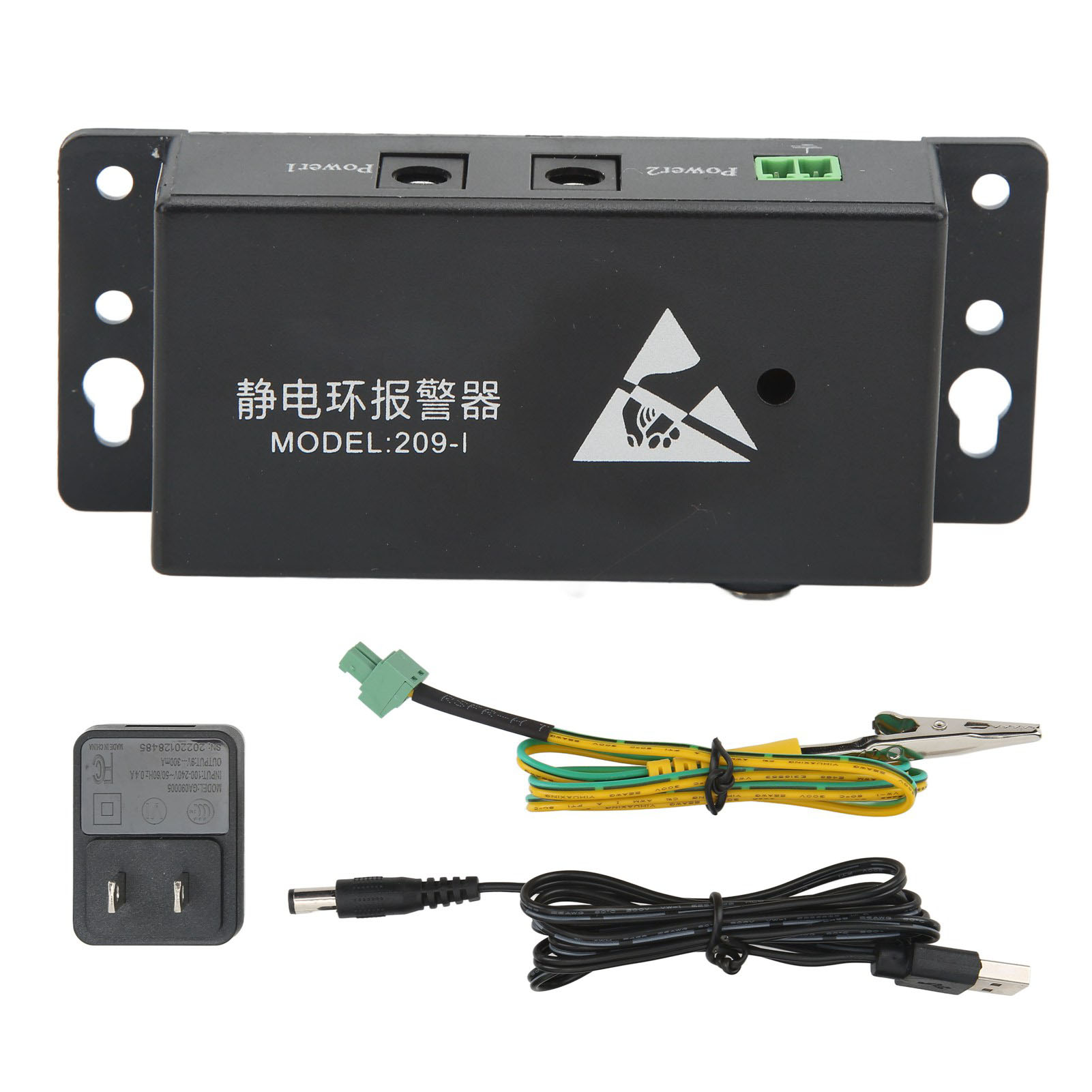 Esd-überwachung Mit Antistatischem Armband Und Alarm