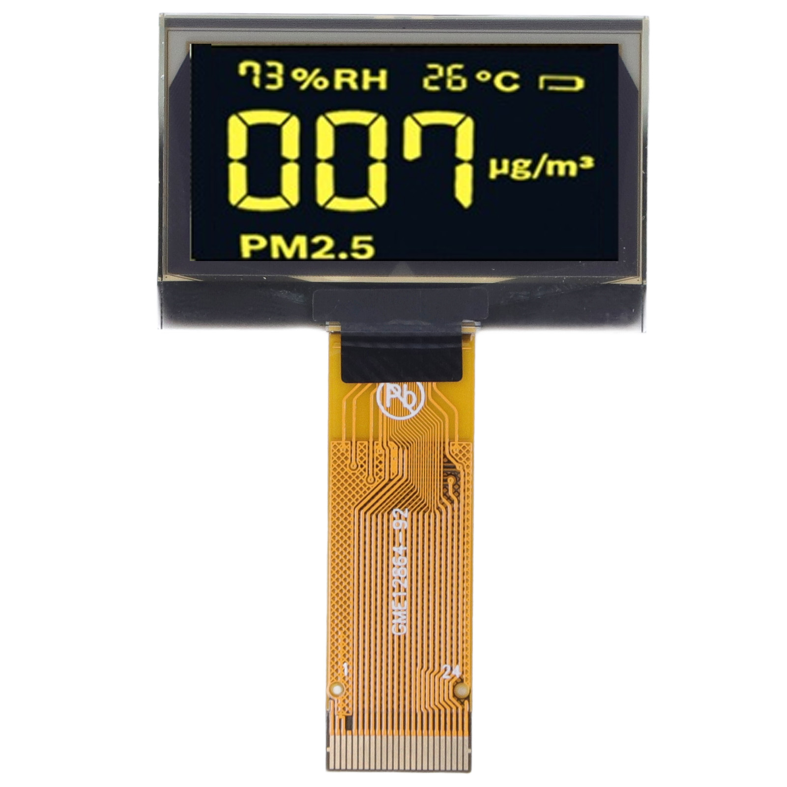 1,54-zoll-lcd-digitalkartenanzeige (128 X 64 Pixel)