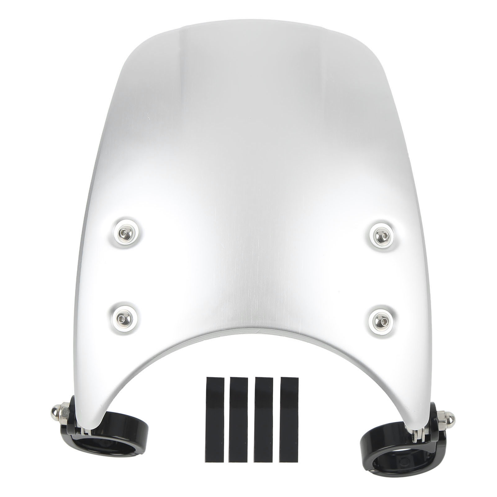 Aerodynamischer Schutz Der Motorradwindschutzscheibe Aus Aluminium
