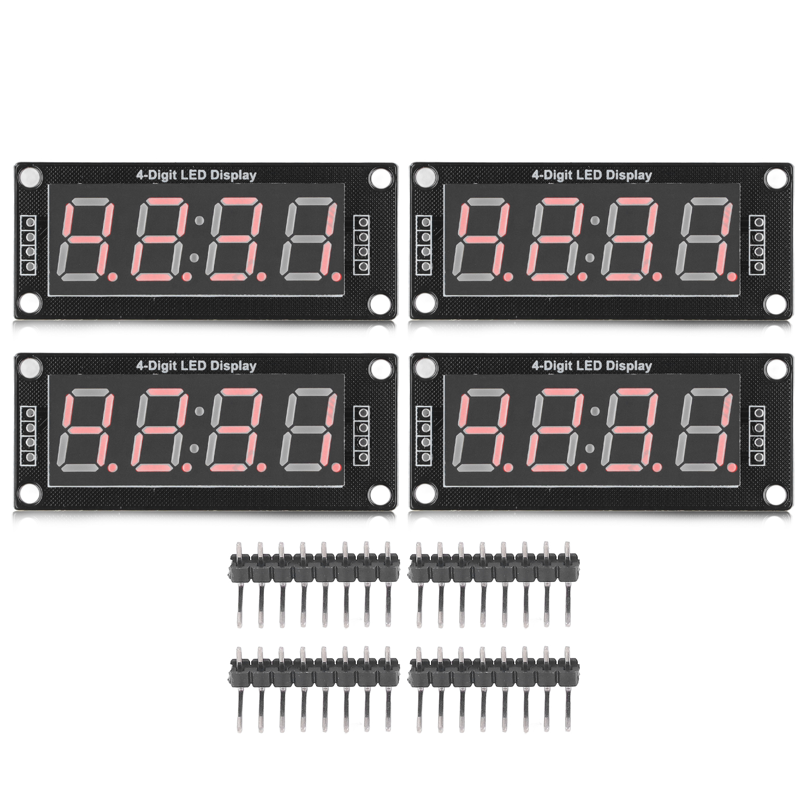 4-stellige Digitale Led-anzeigeuhrmodul