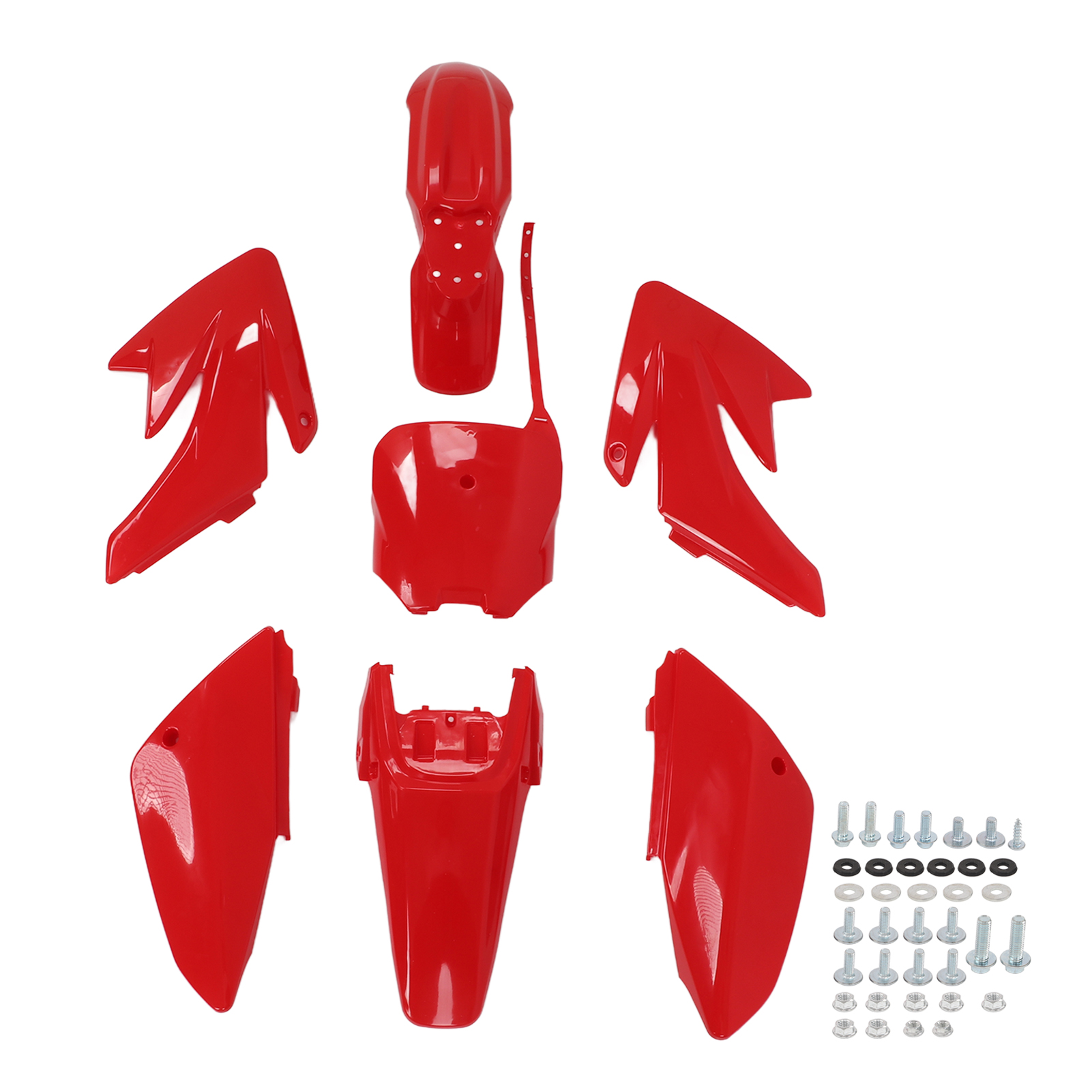 7-teiliger Kunststoffverkleidungssatz Für Offroad-motorrad