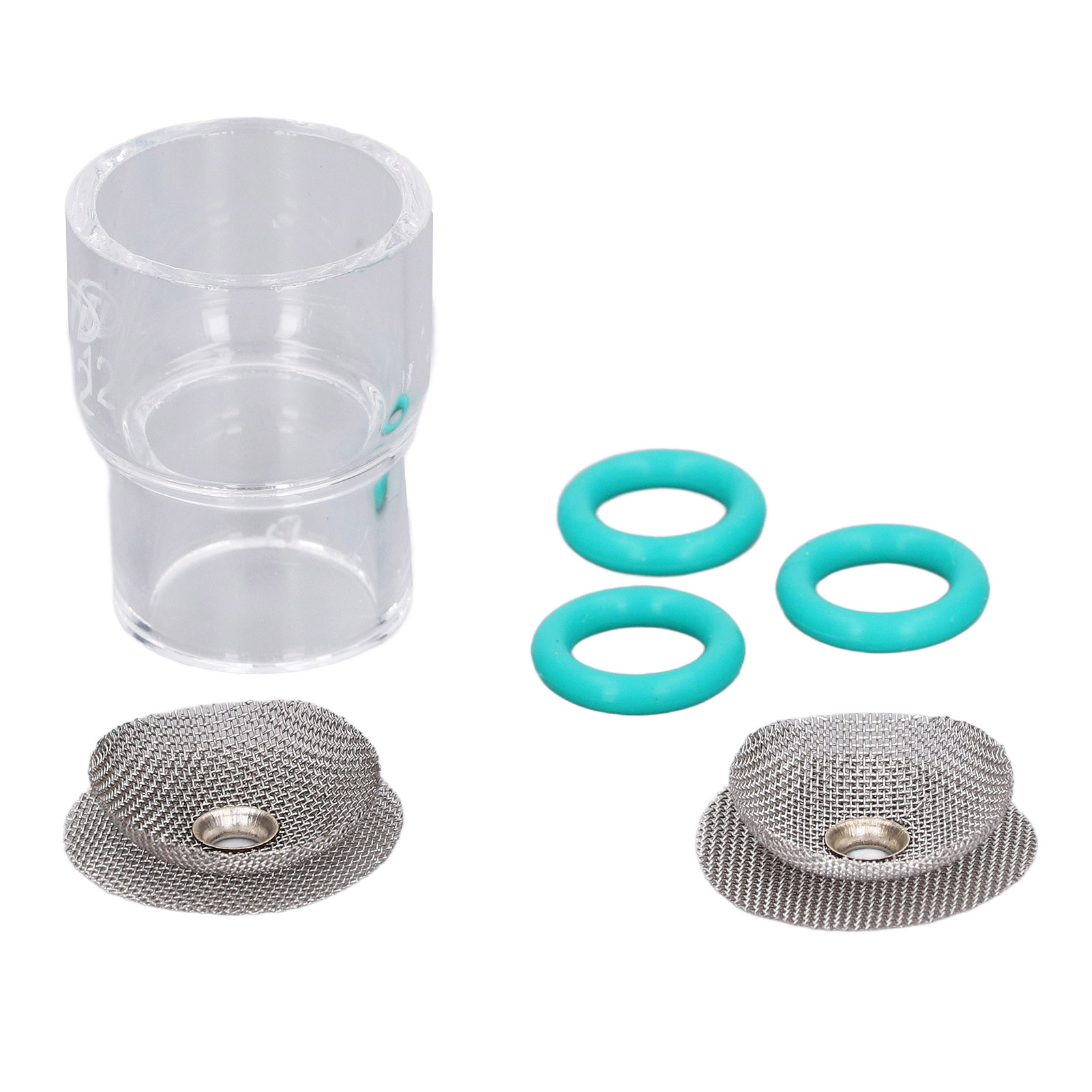 Wig-schweißdüsen, Glas-o-ringe, Siebe
