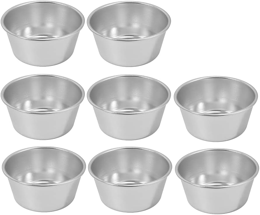 Puddingformen 8 Stück Puddingformen Schokoladenformen