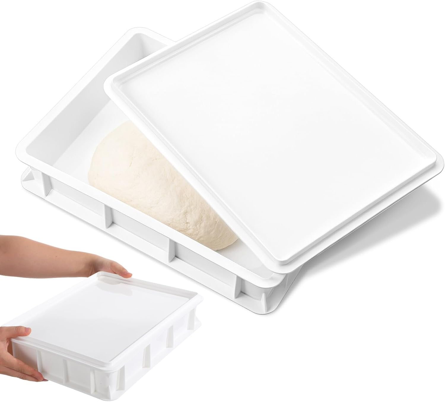 Gärschale Mit Luftdichtem Deckel Stapelbare Aufbewahrungsbox