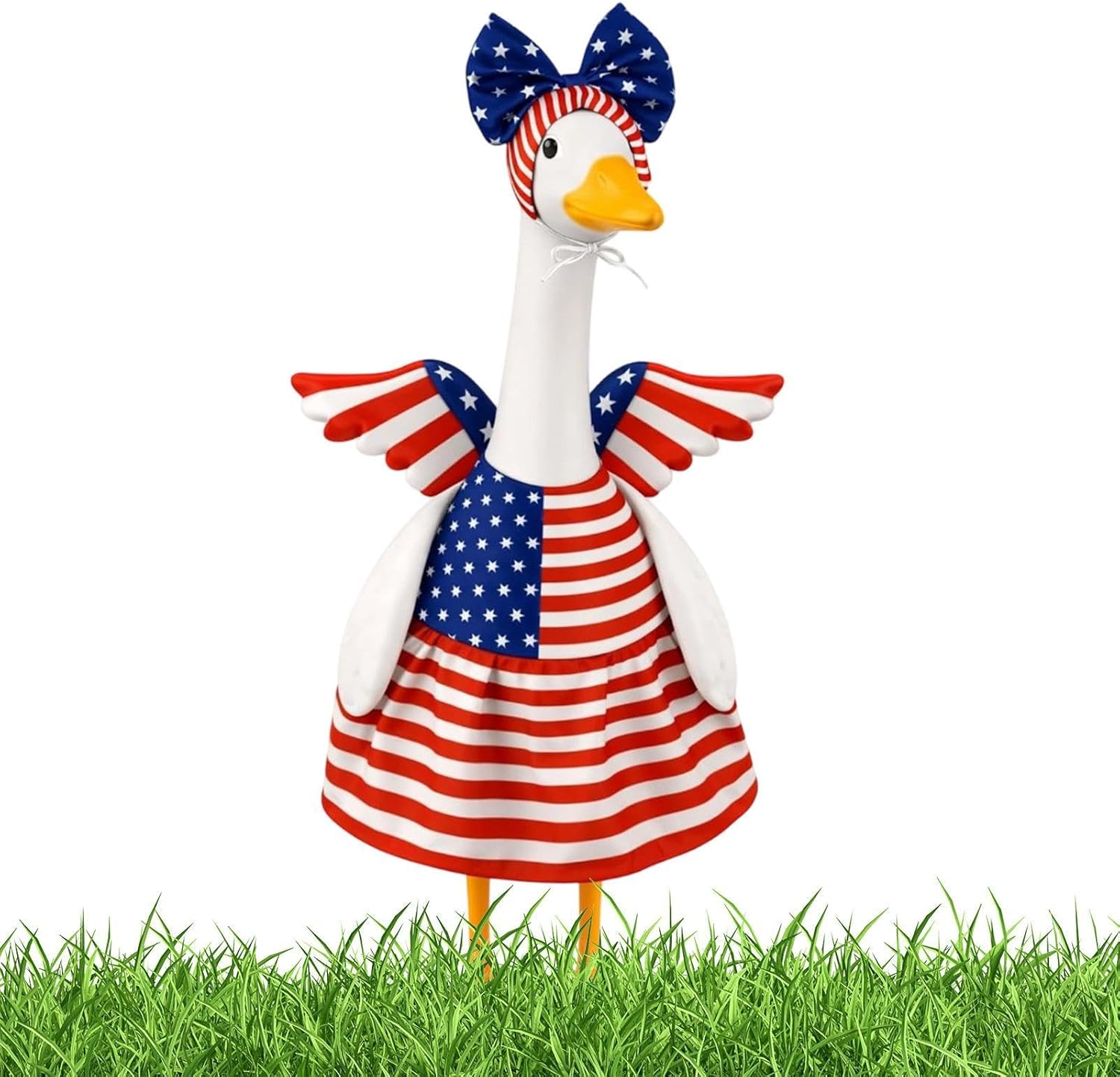 Gans Outfits Patriotisches Kostüm Für Gänsestatue Zum 4 Juli