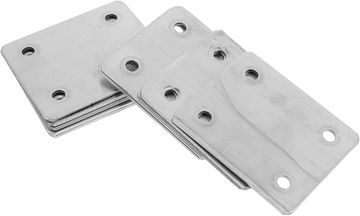 Stück Möbelreparaturplatten Gerade Edelstahlhalterung Zur