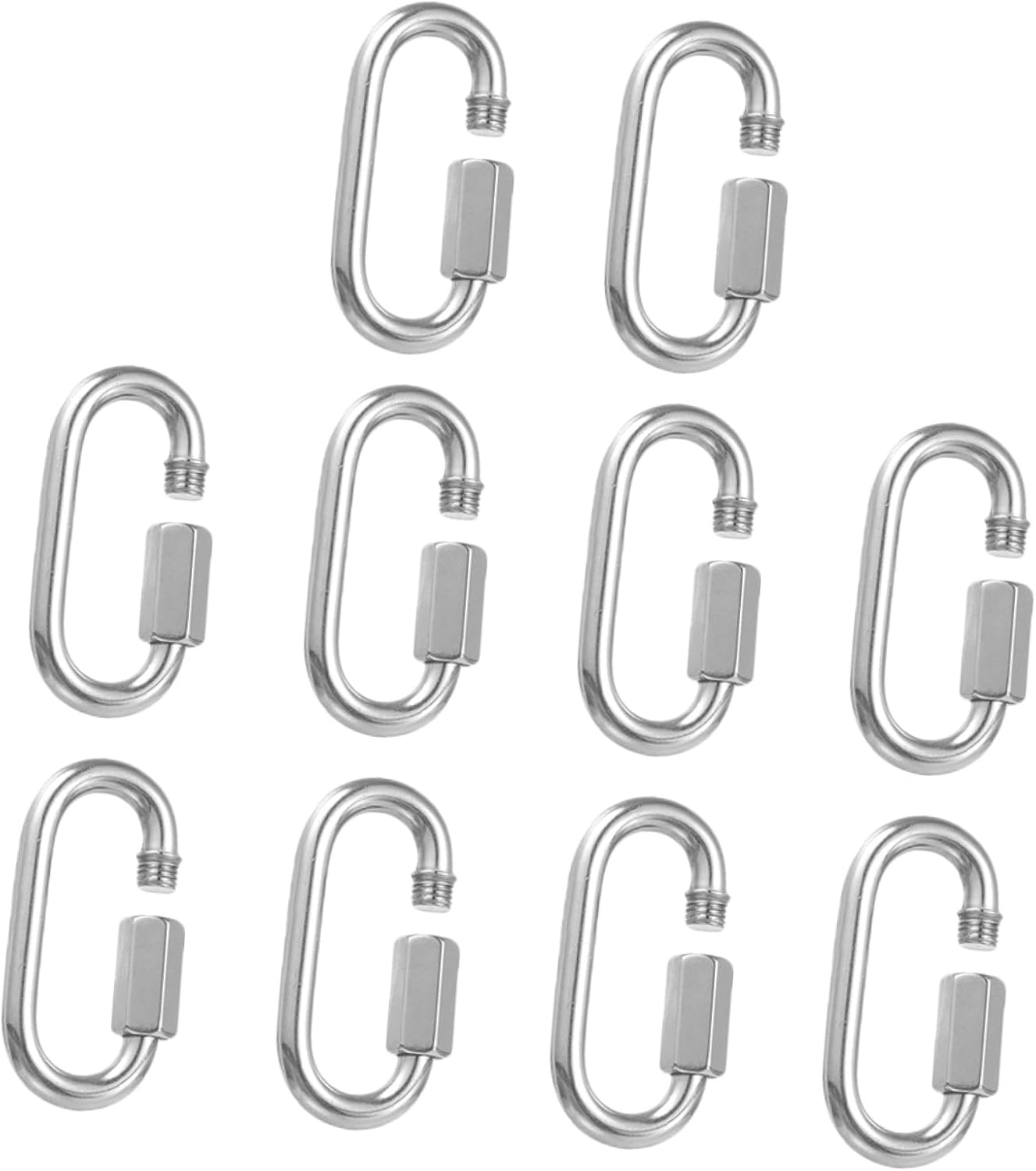 Stück Edelstahl Ringclips Mit Einfacher Verbindung Robuste
