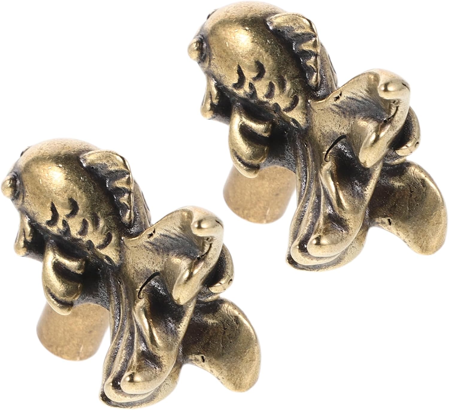 Aus Massivem Messing Vintage Stil Golddesign 2 Stück