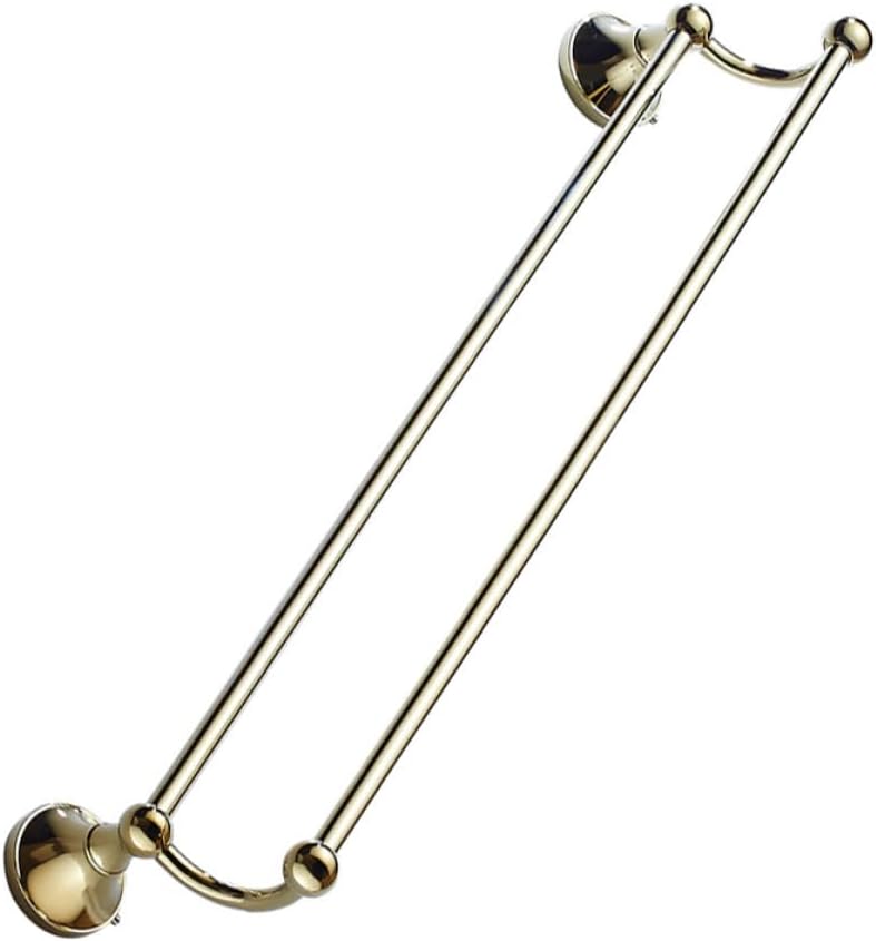 Handtuchhalter Aus Goldfarbenem Messing 55 Cm