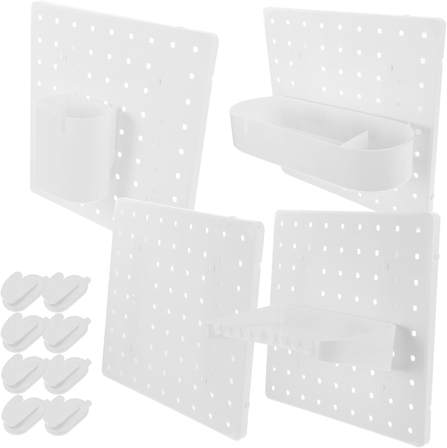 Set Selbstklebende Wandorganizer Lochplatte Kein Bohren