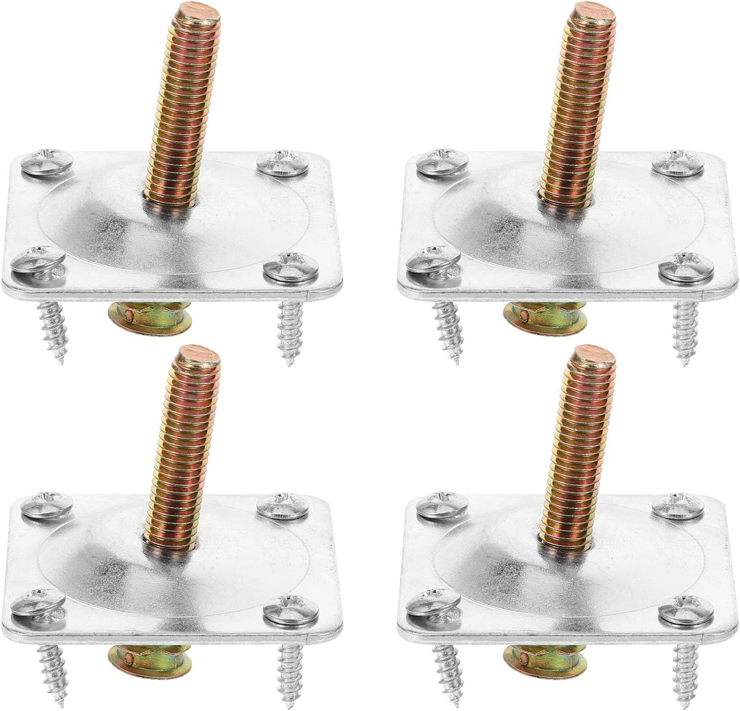 Tischbeinhalterungen 48x48x2 Mm Befestigungsplatten Für Sofa